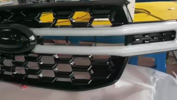 Auto Parts Car Grille ABS Plastic Front Grille For Range r 2022 T9 With LED1