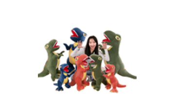 Wholesale Tyrannosaurus Rex Plush Toy - Large Dinosaur Cloth Doll for Boys' Birthday Gift1