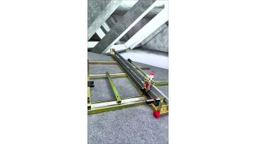 Monorail All-Steel Tile Cutter 1.6m 1.8m Large Handheld Tile Push Knife Foldable Positioning Ruler with Infrared