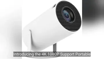 4K 1080P Support Portable WiFi6 Bluetooth 5.0 Android 12 Projector1