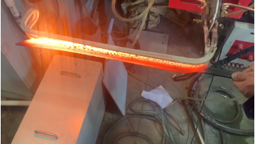 Saw blade heating machine induction blade heater linear annealing machine with good quality1