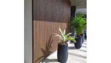 WPC outdoor wall panel sample  display