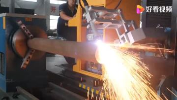 Cnc pipe Intersecting Line Plasma Cutting Machine