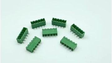 hq2edgv-7.5/7.62mm pcb quick connect plug in male cable terminal block fast connector open type1