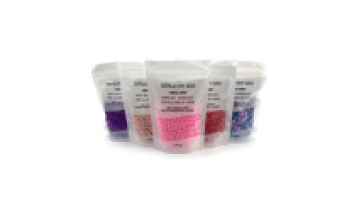 Resin depilatory hard wax beans for hair removal wax beads Custom color flavor package waxing Body Hairs Removal1