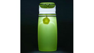 Kean light and small collapsible silicone water bottle with custom logo1