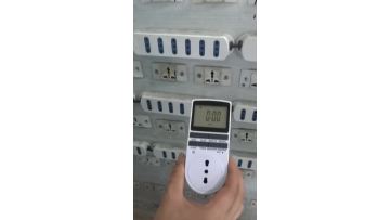 Practical operation IT Plug Indoor Digital Electrical Outlet Timer Plug with Countdown Delay ON/Off Switch, 7-Day 24 Hour Programmable