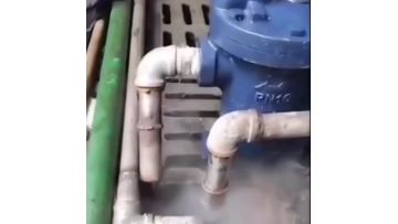 Inverted drain valve