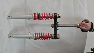 Three-wheeler spring shock absorber