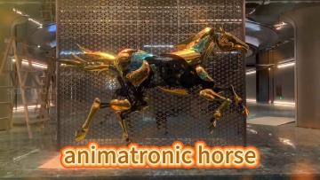 Iron Animatronic horse