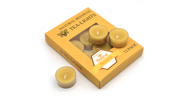 Beeswax Tealight Candles