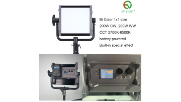 1x1 bi color panel with battery powered
