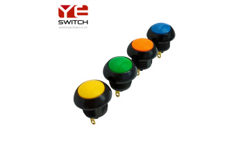 YESWITCH 12mm Waterproof Momentary Dome Push Butto