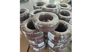 Silicone braid wire 0.5mm² BROWN