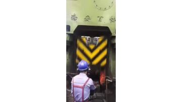 Customer use case of CNC fully hydraulic forging hammer