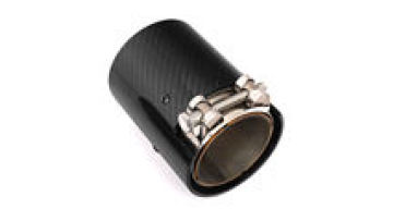 QSF Glossy Carbon Fiber Rear Tail Exhaust Pipe Muffler Tip for BMW M and 1234567 Series Customization1
