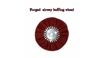 Ultra fine satin polishing wheel