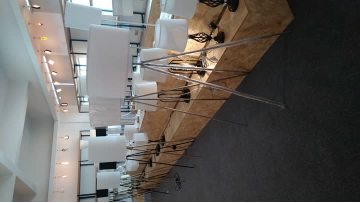 Floor lamps fabric shade 6