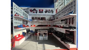 Auto repair tool socket set exhibition