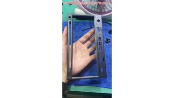 Black frame plastic parts