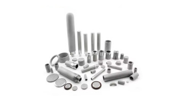 Stainless steel titanium powder sintered filter