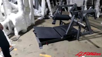 Hip thrust machine