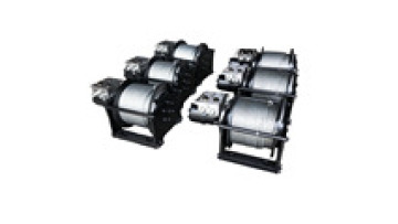 Small hydraulic winches for track crane1