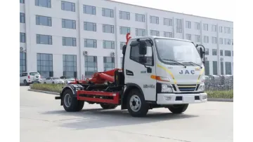 Dayun 4X2 200HP Detachable Garbage Truck with Carriage Hook Arm Garbage Truck for Sale1