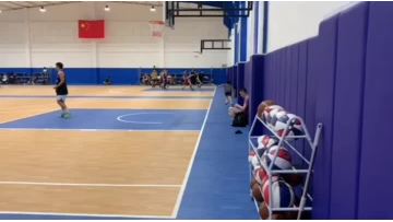 Training court PVC floor