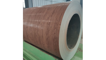 3D Wood Look Galvanized Steel