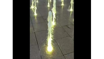 Beautiful Mall Programmed Fountain
