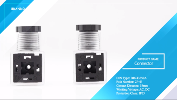 IP65 DIN43650A 2P+E MPM Solenoid Valve Coil Connec