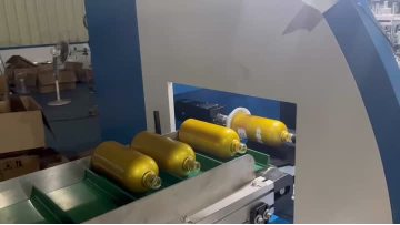 Glass bottles UVLED two colors screen printing machine