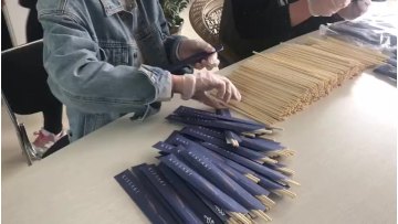 Hot sale factory direct sushi bamboo chopstick twins chopsticks made in China1