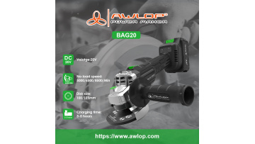  BAG20 AWLOP 20V Brushless Cordless Angle Grinder