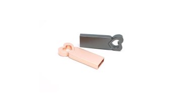 Fashion Creative Female Music Metal USB Flash Drive