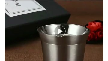 Durable Stainless Steel Drinking Cup for Daily Use