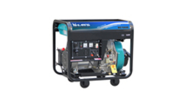 7KVA wheel power generator diesel DG7000E1
