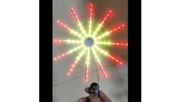 RC 8 Modes USB  LED RGB Festoon Magic Colors Meteor Firework Light Streaming Marquee For Holiday Party Wedding Christmas Event1