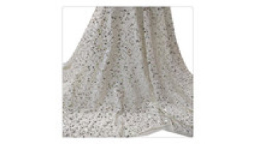 heavy beaded luxury 3d lace fabric with sequence white stretch jersey sequin fabric with stones1