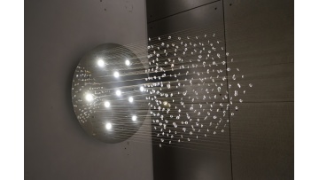 Crystal pendant light