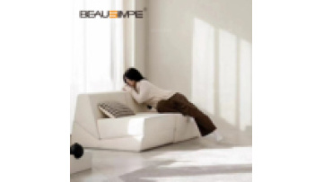 Nordic Compressed Single Lounge Chair Set Villa Living Room Furniture Folding Reclining Sofa Bed Vacuum Foam Compressed Chair1