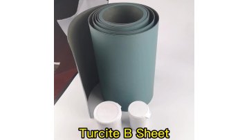 customized blue slideway turcite b sheet PTFE turcite b sheet for CNC machine1