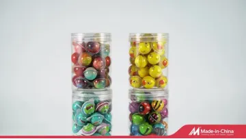 Wholesale High Quality Mini Eyeball Fruit Flavor 3D Popping Gummy Candy Sweets Jelly Candy1