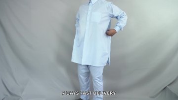 High Quality Mens Thobes Libya Style Islamic Clothing Men Thobe Jubbah Islamic Arab Qamis  Abaya Two-piece set1