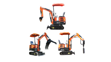SD12D Crawler Excavator Mini 1tons Chassis Mini Digger for Sale