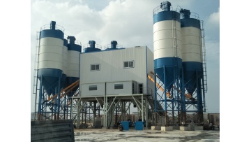 HZS270 concrete mixing plant