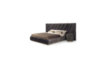 Italian Luxury Bedroom Set Furniture King Size Modern Italian Newest Double Bed Designer Furniture Set Leather Luxury Bed1