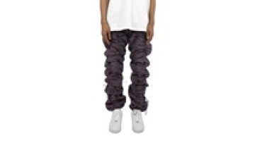 Wholesale Custom Sweatpants Gradual Purple Casual Hip Hop Pants & Trousers For Man1