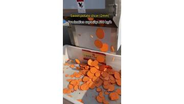 Sweet potato slicer